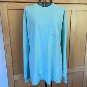 High Cotton light blue long sleeve T-SHIRT size Small